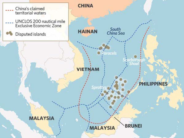 מתיחות בים סין הדרומי תחת כנפי הקורונה 1